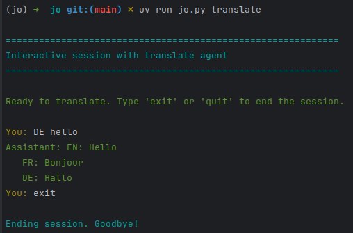 translator agent in the terminal