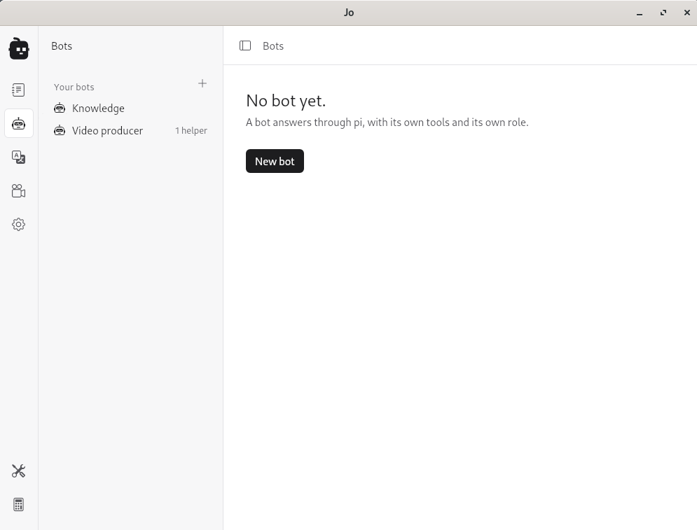 Bots screen